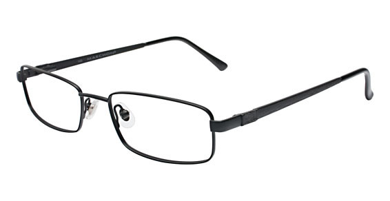 Marchon M-153 Eyeglasses, (001) MATTE BLACK
