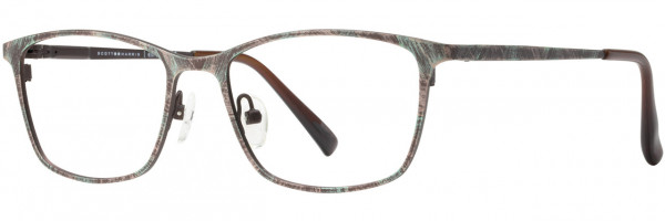 Scott Harris Scott Harris 528 Eyeglasses, 3 - Chocolate / Mint