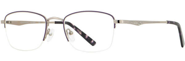 Cote D'Azur Cote d'Azur 290 Eyeglasses, 3 - Plum / Silver