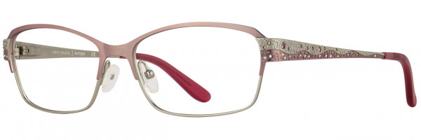Cote D'Azur Cote d'Azur 261 Eyeglasses, Cameo Pink / Gun
