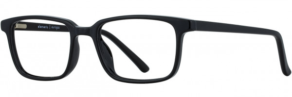 Elements Elements 418 Eyeglasses, 1 - Black / Matte Black