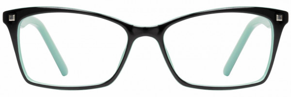 Elements Elements 330 Eyeglasses, 3 - Black / Cool Mint