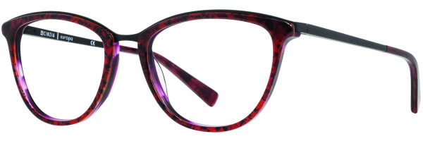 Cinzia Designs Cinzia Ophthalmic 5104 Eyeglasses, 1 - Ruby Demi / Matte Black