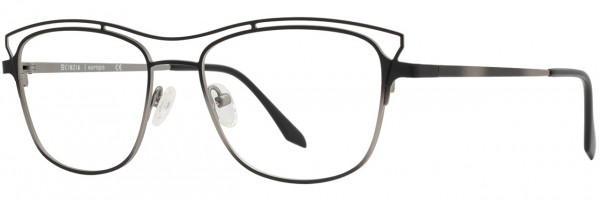 Cinzia Designs Cinzia Ophthalmic 5090 Eyeglasses, 3 - Black / Silver