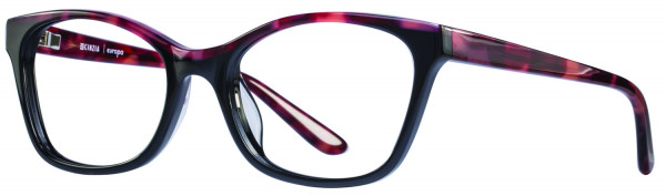 Cinzia Designs Cinzia Ophthalmic 5072 Eyeglasses, 1 - Burgundy Demi / Black