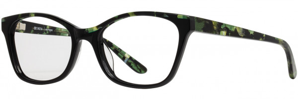 Cinzia Designs Cinzia Ophthalmic 5072 Eyeglasses, 2 - Moss Demi / Black