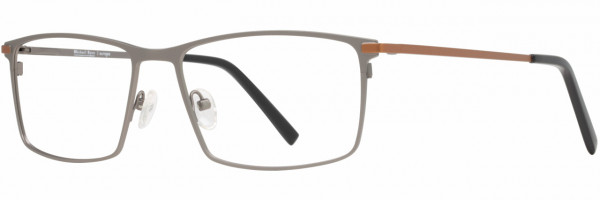Michael Ryen Michael Ryen 276 Eyeglasses, 2 - Gunmetal / Burnt Orange