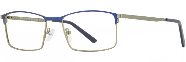 Adin Thomas Adin Thomas 456 Eyeglasses, 1 - Navy / Silver