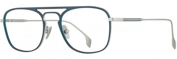 STATE Optical Co Sapporo Eyeglasses, 1 - Cobalt Silver
