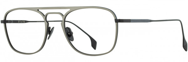 STATE Optical Co Sapporo Eyeglasses, 3 - Black Gunmetal