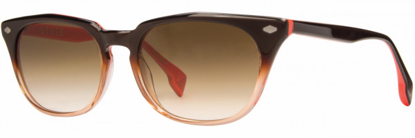 STATE Optical Co Morgan Sunwear Sunglasses, Chestnut Coral