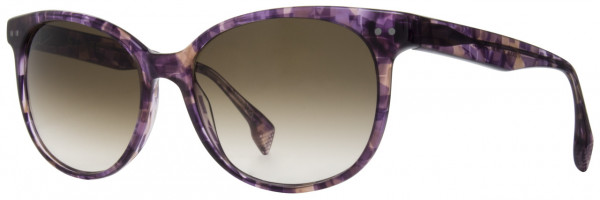 STATE Optical Co Roscoe Sunwear Sunglasses, Plum Mosaic