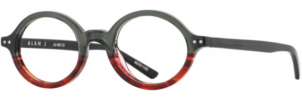 Alan J Alan J 142 Eyeglasses, 3 - Charcoal Merlot