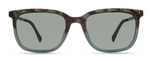ECO by Modo FIR Eyeglasses, GREEN TORT GRADIENT-SUN CLIP