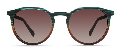 ECO by Modo POPLAR Eyeglasses, BLUE BARK GRADIENT-SUN CLIP