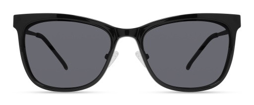ECO by Modo PRIMROSE Eyeglasses, BLACK-SUN CLIP