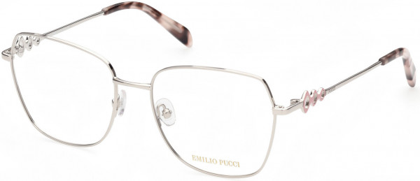 Emilio Pucci EP5179 Eyeglasses, 016 - Shiny Palladium