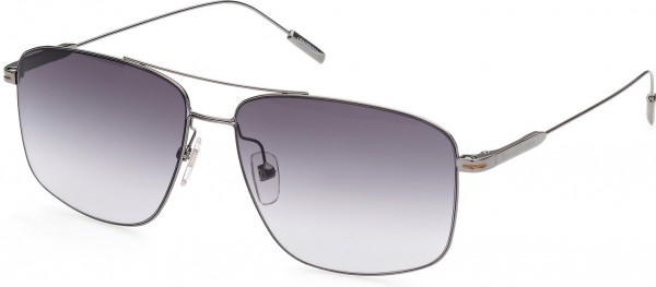Ermenegildo Zegna EZ0188-D Sunglasses, 08B - Shiny Palladium / Shiny Palladium
