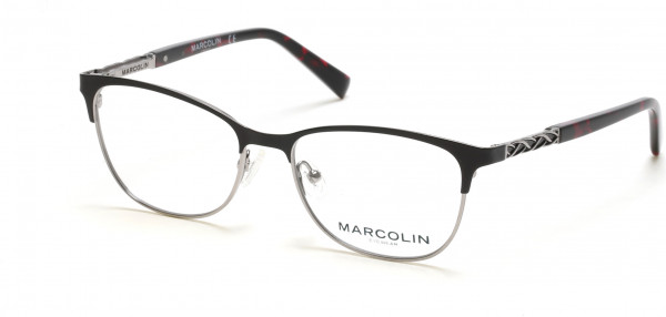 Marcolin MA5026 Eyeglasses, 002 - Matte Black