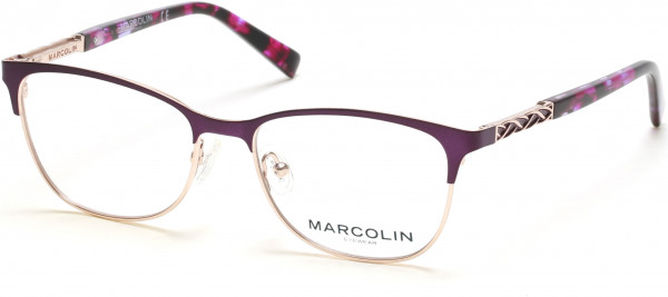 Marcolin MA5026 Eyeglasses, 082 - Matte Violet