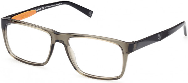 Timberland TB1744 Eyeglasses, 096 - Shiny Dark Green