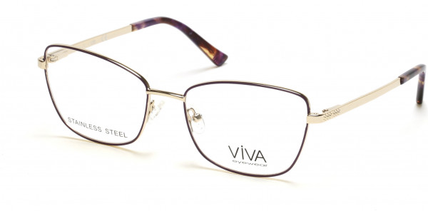 Viva VV4526 Eyeglasses, 082 - Matte Violet