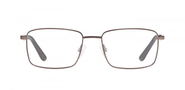 Adensco AD 129 Eyeglasses, 0R80 MATTE RUTHENIUM