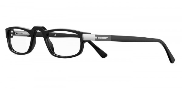 Safilo Elasta E 1658 Eyeglasses, 0807 BLACK