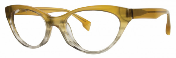 STATE Optical Co LaSalle Eyeglasses, Caramel Silver