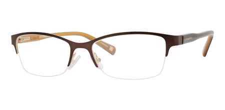 Liz Claiborne L 456 Eyeglasses, 0UFM BROWN GOLD