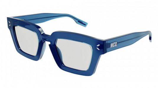 McQ MQ0325S Sunglasses, 006 - BLUE with GREY lenses