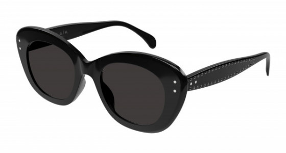 Azzedine Alaïa AA0049S Sunglasses, 001 - BLACK with GREY lenses