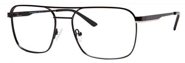 Esquire EQ1606 Eyeglasses, Black/Silver