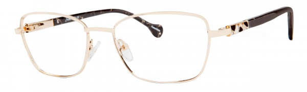 Joan Collins JC9875 Eyeglasses, Gold/Black Sparkle
