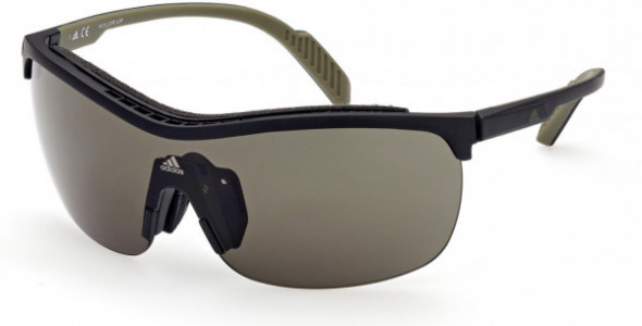 adidas SP0043 Sunglasses, 02N - Green Kolor Up Lens