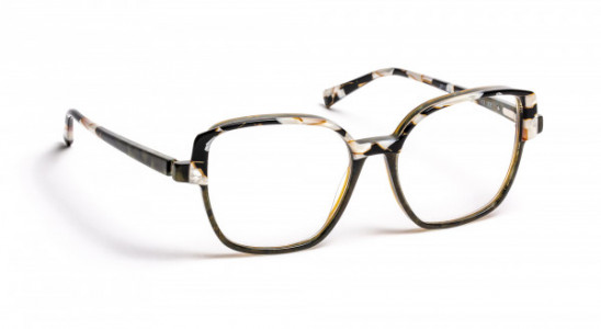 J.F. Rey JF1510 Eyeglasses, KHAKI / PEARL WITH BLACK (4510)