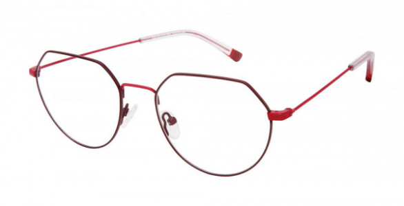 Exces EXCES 3175 Eyeglasses, 481 RED-ROSE