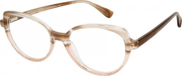 Exces EXCES 3176 Eyeglasses, 684 BROWN-ROSE CRYST