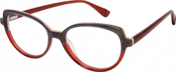 Exces EXCES 3176 Eyeglasses, 746 DEEP BROWN-RED