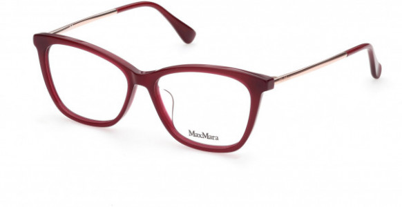 Max Mara MM5009-F Eyeglasses, 069 - Shiny Bordeaux
