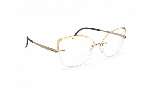 Silhouette Artline Nylor 5546_JT Eyeglasses, 7520 Crystal Gold polished