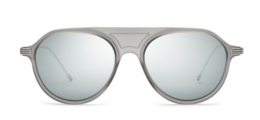 Thom Browne TB-809 Sunglasses, GREY/SILVER