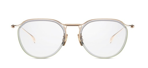 DITA SCHEMA-TWO Eyeglasses, WHITE GOLD/CRYSTAL GREY
