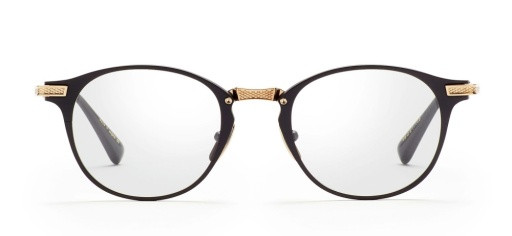 DITA UNITED Eyeglasses, BLACK/WHITE GOLD