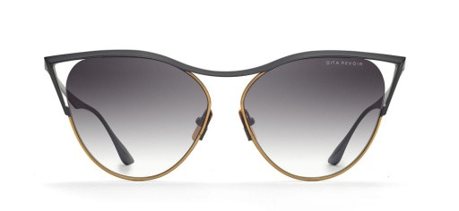 DITA REVOIR Sunglasses, BLACK/YELLOW GOLD