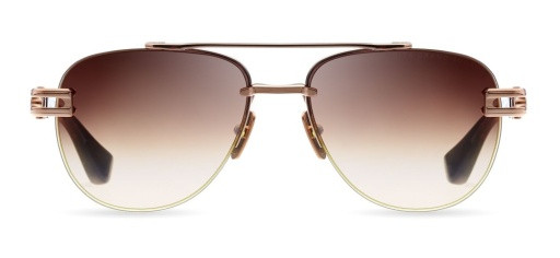 DITA GRAND-EVO TWO Sunglasses, WHITE GOLD - BROWN