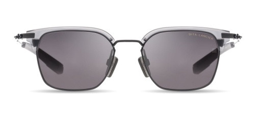 DITA LSA-410 Sunglasses, SATIN CRYSTAL GREY - ANTIQUE SILVER