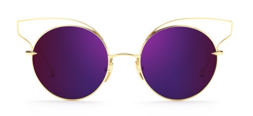DITA BELIEVER Sunglasses, YELLOW GOLD