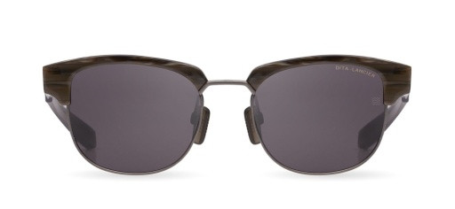 DITA LSA-411 Sunglasses, ANTIQUE SILVER - BEACH WOOD