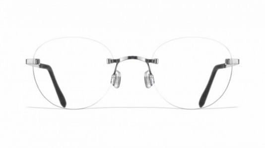 Blackfin Aero A-M [BF942] Eyeglasses, C1326 - Shiny Silver (FK/46)